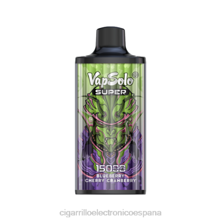 Vapeo Al Por Mayor - Vapsolo SUPER vaporizador desechable arándano cereza arándano DX88110