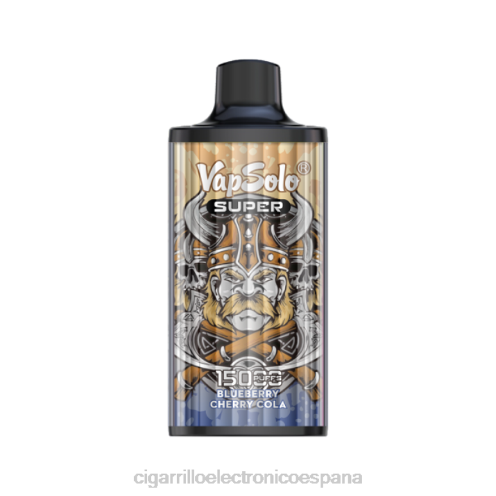 Venta Al Por Mayor De Cigarrillo Electronico - Vapsolo SUPER vaporizador desechable cola de arándanos y cerezas DX88109