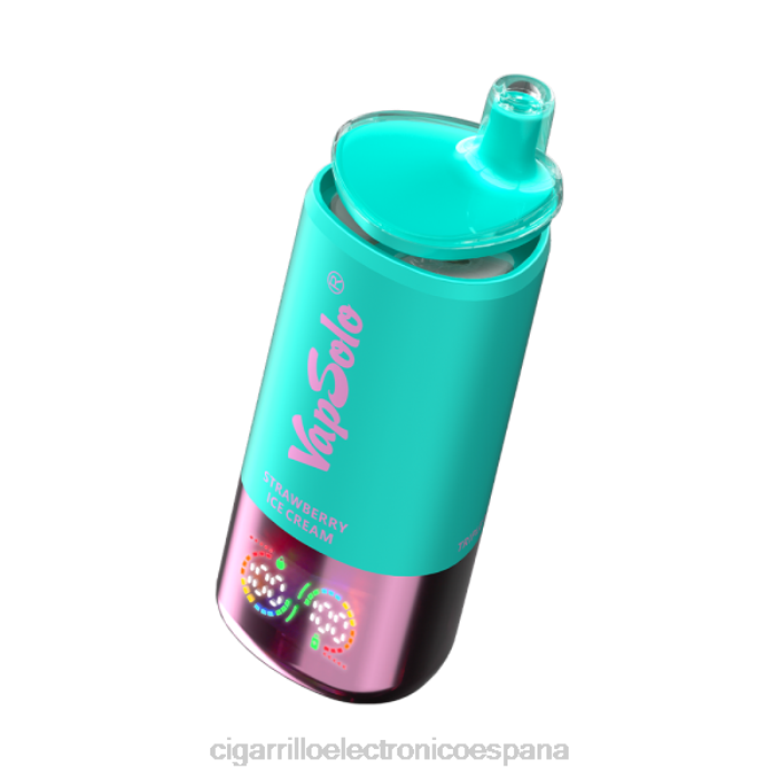 Vapeo Al Por Mayor - VapSolo Triple 30000 bocanadas hielo de sandía y hielo de fresa y melón triple PX6F10