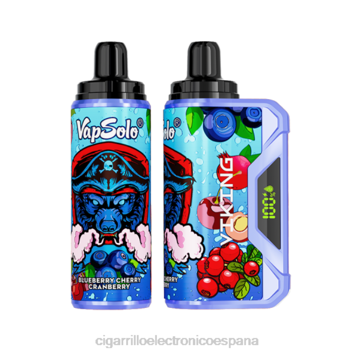 Cigarrillo Electrónico Precio - Vapsolo VIKING vaporizador desechable arándano cereza arándano DX88131