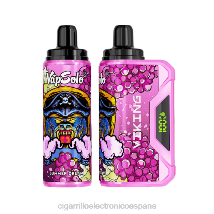 Cigarrillo Electrónico Recargable - Vapsolo VIKING vaporizador desechable sueño de verano DX88141