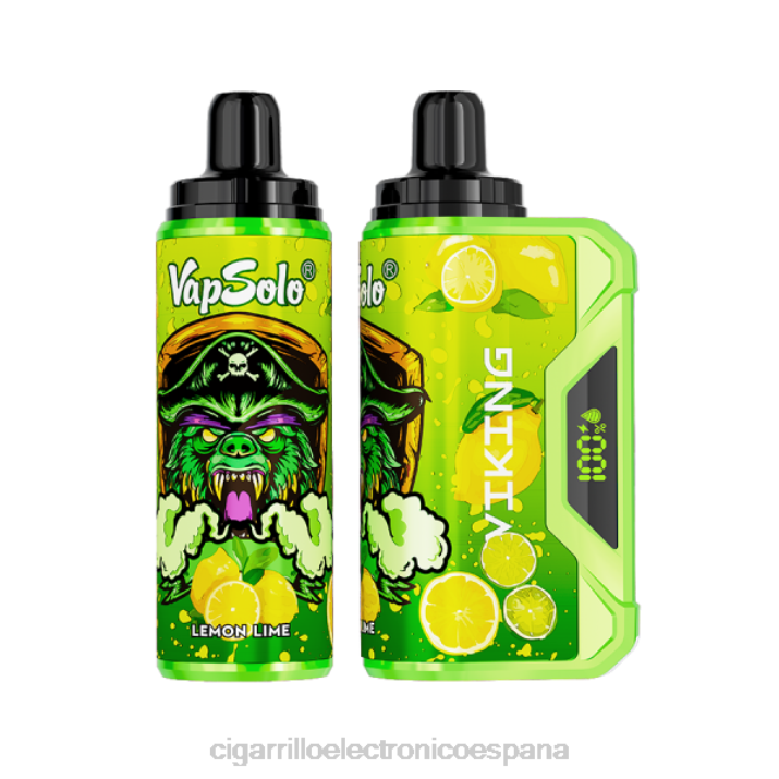 Cigarrillo Electronico España - Vapsolo VIKING vaporizador desechable lima limon DX88134