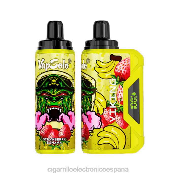 Venta Al Por Mayor De Cigarrillo Electronico - Vapsolo VIKING vaporizador desechable plátano fresa DX88137