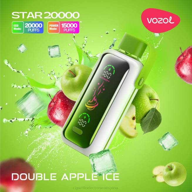 doble hielo de manzana
