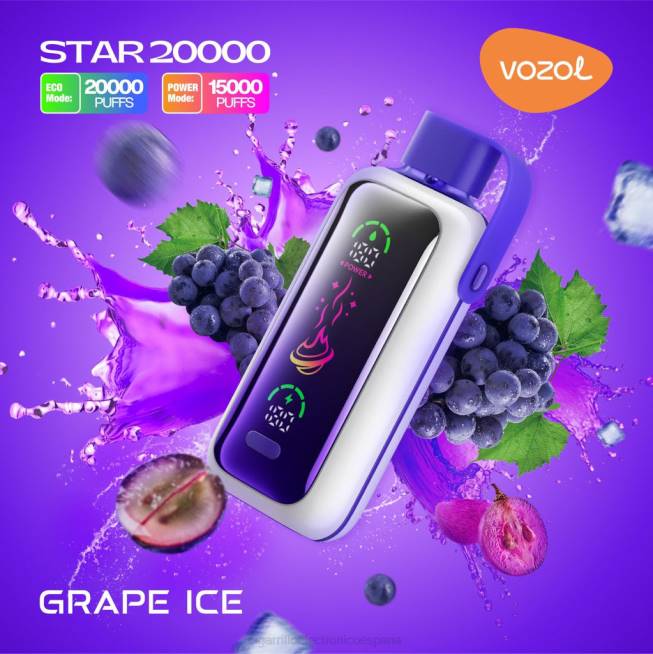 hielo de uva